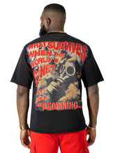 Load image into Gallery viewer, M318 Chaos Oversized T-shirt - Black