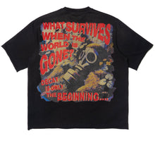 Load image into Gallery viewer, M318 Chaos Oversized T-shirt - Black