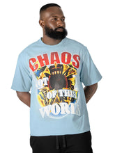 Load image into Gallery viewer, M318 Chaos Oversized T-shirt - Blue