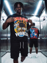 Load image into Gallery viewer, M318 Chaos Oversized T-shirt - Black