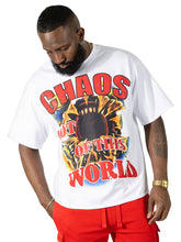 Load image into Gallery viewer, M318 Chaos Oversized T-shirt - White