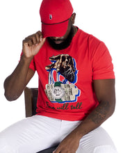 Load image into Gallery viewer, M329 Time Will Tell Tee - Red