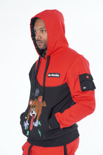 Load image into Gallery viewer, M3510 Go Harder Hoodie - Red