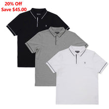 Load image into Gallery viewer, Tee | M383 Luciano Polo Shirt Set of 3