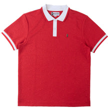 Load image into Gallery viewer, M384 Bellagio Knit Polo - Red