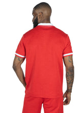 Load image into Gallery viewer, M384 Bellagio Knit Polo - Red