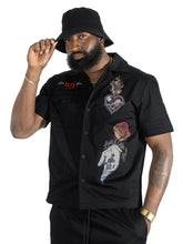 Load image into Gallery viewer, Set | M414 Vivere Twill Short Set - Black