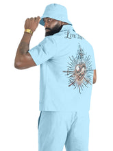 Load image into Gallery viewer, Set | M414 Vivere Twill Short Set - Blue
