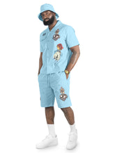 Load image into Gallery viewer, Set | M414 Vivere Twill Short Set - Blue