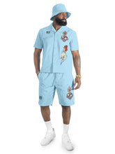 Load image into Gallery viewer, Set | M414 Vivere Twill Short Set - Blue