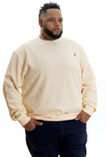 Load image into Gallery viewer, M4232 Bianchi Jacquard Crewneck Sweatshirt - Natural