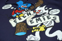 Load image into Gallery viewer, M4261 Frenemies Fleece Hoodie - Navy