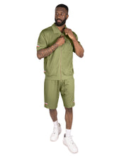Load image into Gallery viewer, M428 Moreli Knit Short Sets - Olive