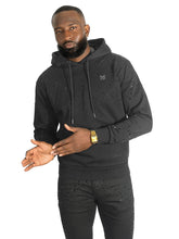 Load image into Gallery viewer, Fleece Hoodie | M4343 Romani Pull Over - Black