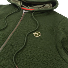 Load image into Gallery viewer, M4356 Berteli Jacquard Hoody Set - Olive
