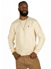 Load image into Gallery viewer, M4390 Beanchi Jacquard Crewneck - Natural