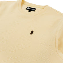 Load image into Gallery viewer, M4390 Beanchi Jacquard Crewneck - Natural