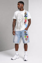 Load image into Gallery viewer, M941 Mondo Patch Denim Shorts - Light Wash (NOT SOLD SEPARATELY - Add M441 to your Cart)