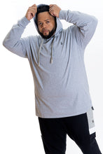 Load image into Gallery viewer, M4500 Luciano Jersey Hoodie - Gray