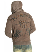 Load image into Gallery viewer, Fleece Hoodie | M4557 Sartoni Pull Over- Brown