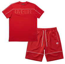 Load image into Gallery viewer, M659 Live Life Shorts - Red