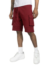Load image into Gallery viewer, M605 Sorrento Fleece Shorts - Burgundy