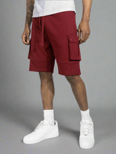 Load image into Gallery viewer, M605 Sorrento Fleece Shorts - Burgundy