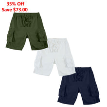 Load image into Gallery viewer, Tech Fleece | M605 Sorrento Shorts Set of 3
