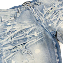Load image into Gallery viewer, M607 Amato Denim Shorts - Light Wash