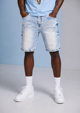 Load image into Gallery viewer, M613 Pastoni Denim Shorts - Light Wash