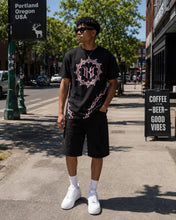 Load image into Gallery viewer, M613 Pastoni Denim Shorts - Jet Black