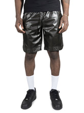 Load image into Gallery viewer, M629 Belluci Vegan Leather Shorts - Black
