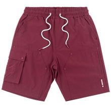 Load image into Gallery viewer, Nylon Shorts| M634 Adorni Shorts - Burgundy