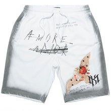 Load image into Gallery viewer, Amore Shorts - White (NOT SOLD SEPARATELY - Add Amore Shirt to your Cart)