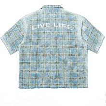Load image into Gallery viewer, M838 Tesoro Plaid Shirt - Blue