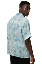 Load image into Gallery viewer, M838 Tesoro Plaid Shirt - Blue