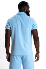 Load image into Gallery viewer, M863 Bianchi Jacquard Button Down - Blue