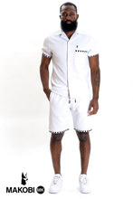 Load image into Gallery viewer, M963 Bianchi Jacquard Shorts - White