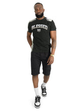 Load image into Gallery viewer, Jersey Shirt | M261 Bendito Blessed Tee - Black