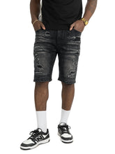 Load image into Gallery viewer, Denim Shorts | M904 Prego Jorts - Black Wash