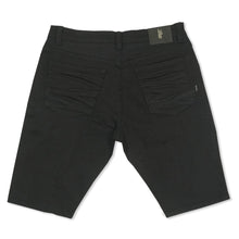 Load image into Gallery viewer, M970 Galveston Biker Shredded Shorts - Black-Black