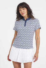 Load image into Gallery viewer, Women's Catalyst Polo | Mantra Collar | Bloom
