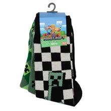 Load image into Gallery viewer, Minecraft Creeper Men's Sock Set โ 3 Pairs