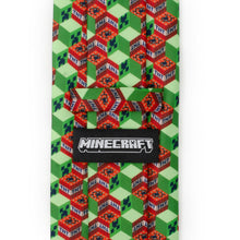 Load image into Gallery viewer, Minecraft Creeper TNT Isometric Green Men's Tie