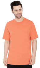 Load image into Gallery viewer, Men's Crew Neck Solid Color T-shirt in Short Sleeves and Relaxed Fit