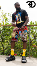 Load image into Gallery viewer, F128 Time is Money Tapestry Tee - Black