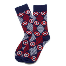 Load image into Gallery viewer, Marvel Avengers Favorites 3 Pair Socks and Lapel Pin Gift Set