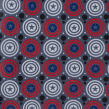 Load image into Gallery viewer, Marvel Captain America Gray Dot Men's Tie