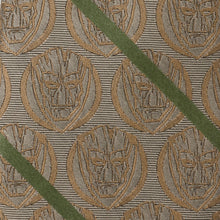 Load image into Gallery viewer, Marvel Guardians of the Galaxy Groot Tan Striped Men's Tie