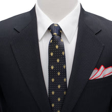 Load image into Gallery viewer, Marvel Iron Man Gray Dot Tie